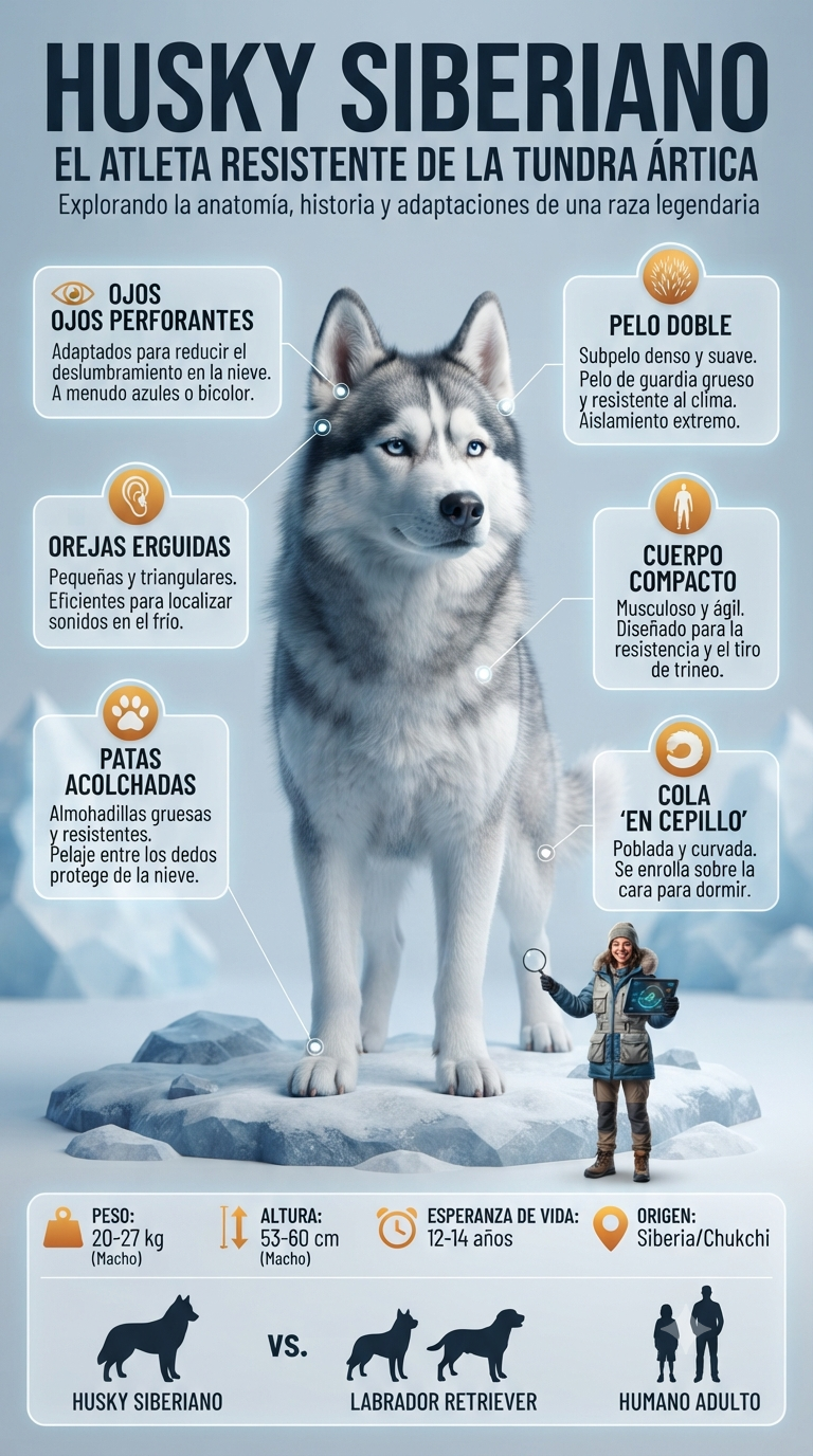 Husky Siberiano