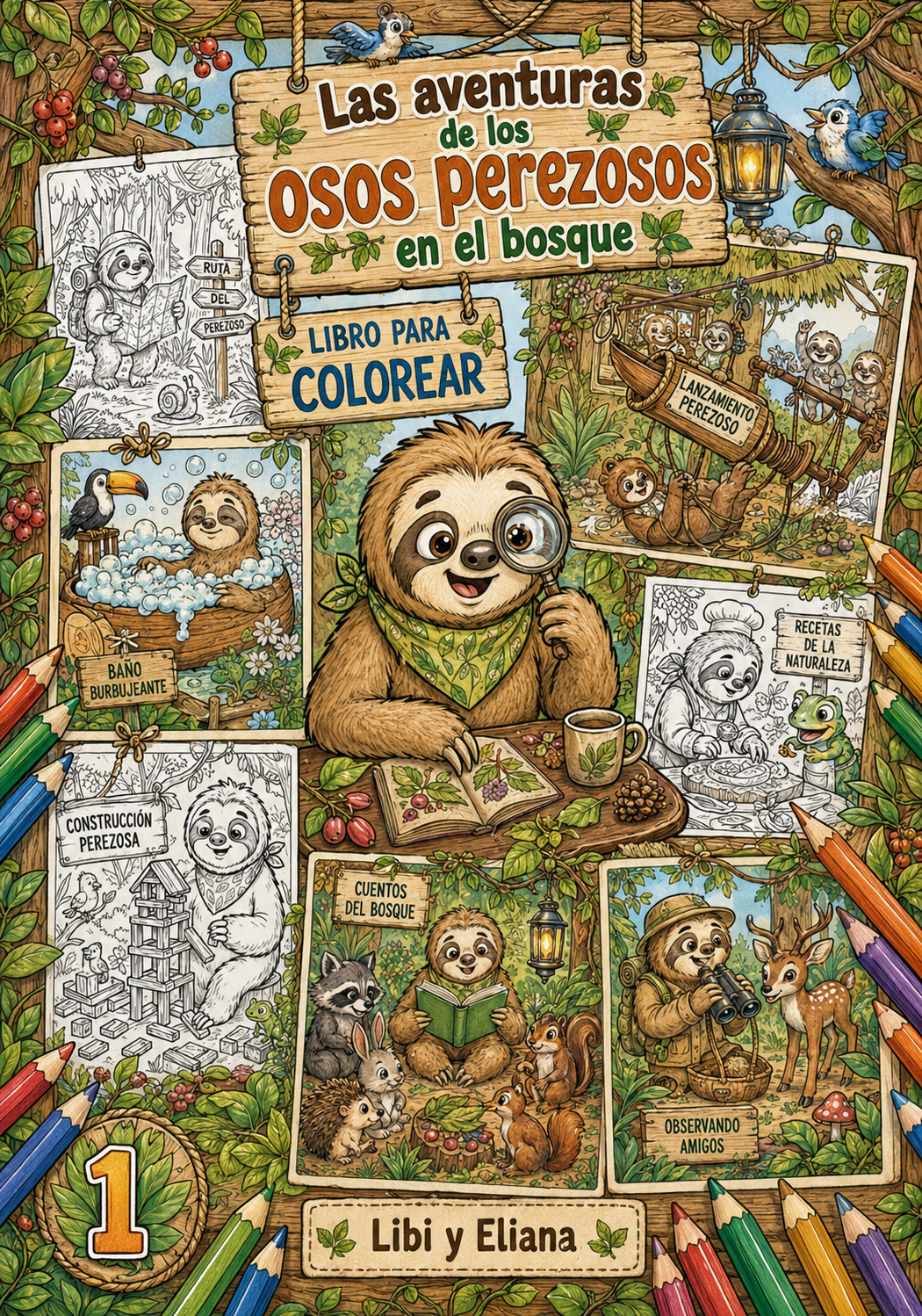 Las Aventuras de los Osos Perezosos En el Bosque